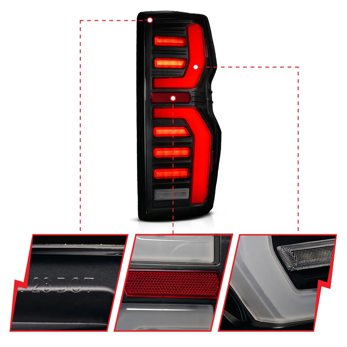 ANZO FULL LED TAILIGHTS [23+ COLORADO] – Level Up Suspension