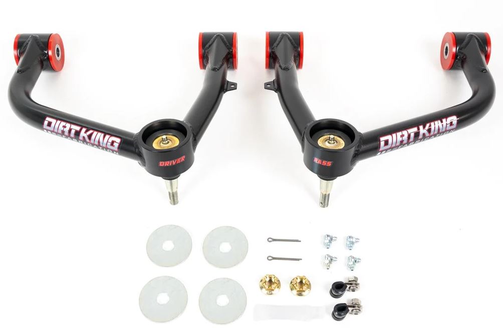 Dirt King Tubular Upper Control Arms [Silverado ZR2] Level Up Suspension
