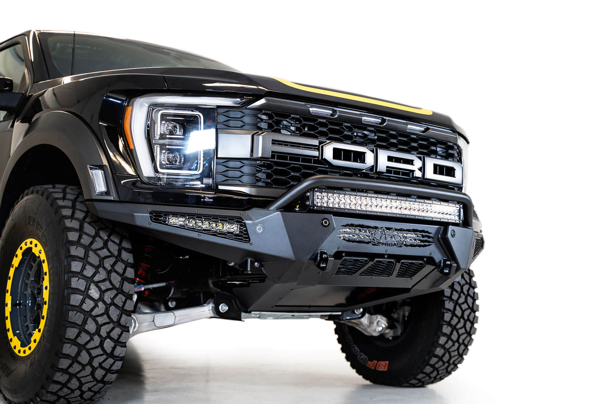 ADD Offroad Honey Badger Front Bumper with Hoop [21+ Raptor