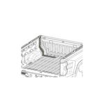589 Bed Mounted Spare Tire Carrier (23+ Colorado/Canyon)