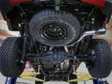 AFE Apollo GT Series 3 IN 409 Stainless Steel Cat-Back Exhaust System w/ Black Tip