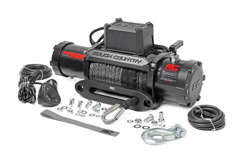 Rough Country 9500-LB Pro Series Winch - Synthetic Rope