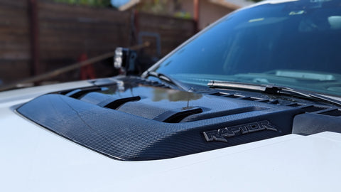 Level Up Carbon Fiber Hood Cowl/Vent [21+ Raptor]