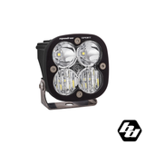 Baja Designs Squadron Pro Black LED Auxiliary Light Pod [Clear]