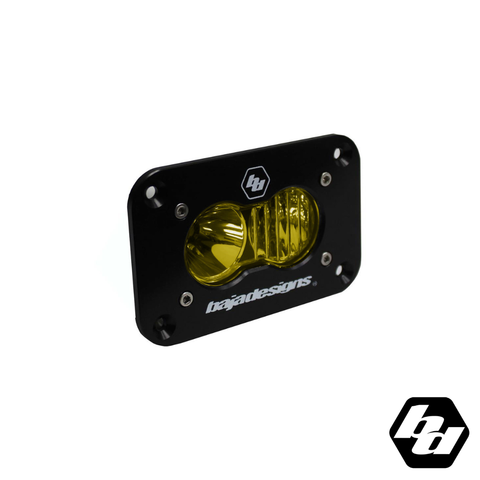 Baja Designs S2 Sport Black LED Auxiliary Light Pod [Amber]