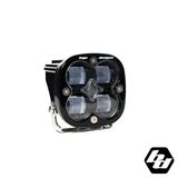 Baja Designs Squadron SAE Black LED Auxiliary Light Pod [Clear]