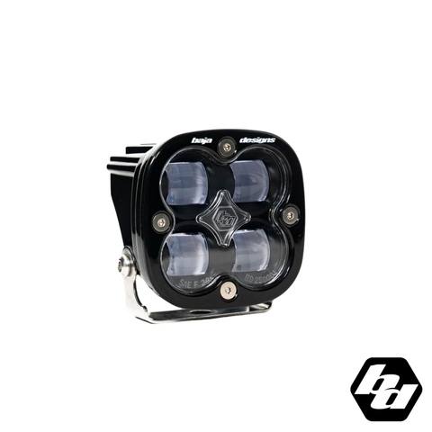 Baja Designs Squadron SAE Black LED Auxiliary Light Pod [Clear]