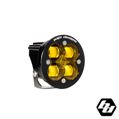 Baja Designs Squadron-R SAE Black LED Auxiliary Light Pod [Amber]