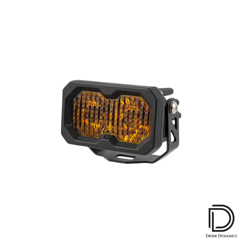 Diode Dynamics SSC2 SAE C2 2.0 Max LED Pod [Yellow]