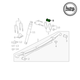 Frame Side Leaf Spring Bushing
