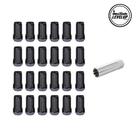 McGard Black Cone Seat SplineDrive Lug Nut Set (M14 x 1.5 Thread Size)