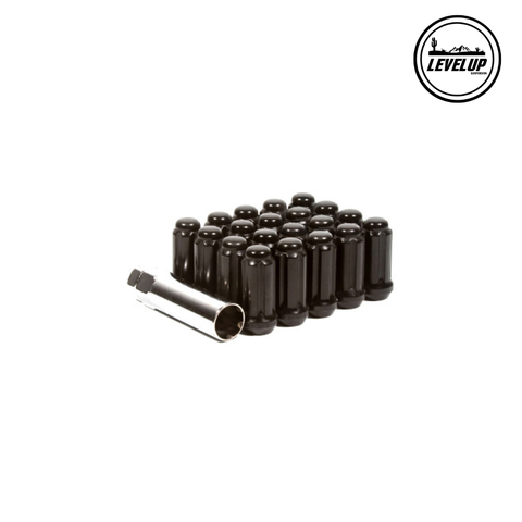 Method Lug Nut Kit - Spline - M14x1.5 - 6 Lug Kit - Black - 24