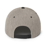 Level Up Landscape - Heather & Black Snap Back Hat