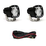 Baja Designs S1 Black LED Auxiliary Light Pod [Clear]