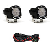 Baja Designs S1 Black LED Auxiliary Light Pod [Clear]