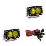 Baja Designs S2 Pro Black LED Auxiliary Light Pod [Amber]