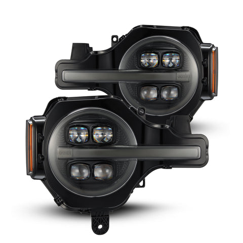 NOVA-Series LED Projector Headlights Alpha-black [21+ Ford Bronco]