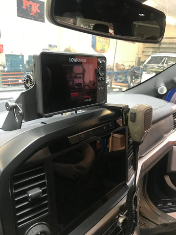 Foutz Center Dash Fold Down GPS Mount [21+ Raptor]