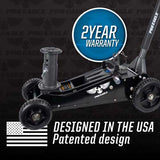 Pro-Eagle Kratos 3 Ton Big Wheel Jack