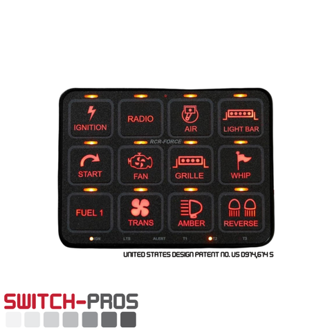 Switch Pros RCR-Force 12 Switch Panel System
