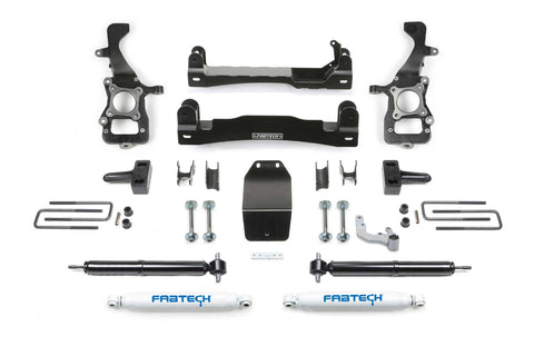 Fabtech 4" Lift Kit with Performance Shocks [21+ F-150 4WD]