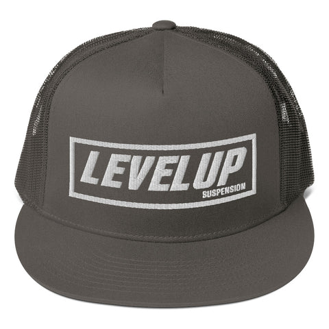 GREY & WHITE MESH SNAPBACK