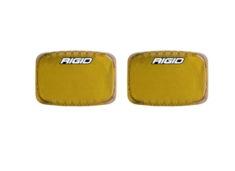 Rigid Amber Fog Cover - PAIR